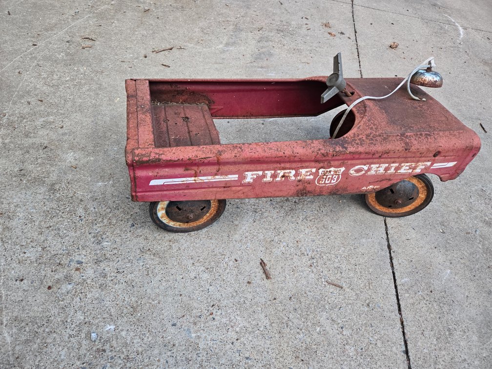Firetruck Pedal Car
