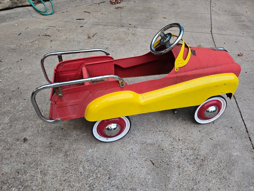 Red/Yellow Pedal Car