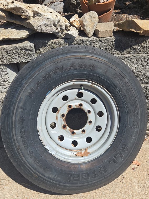 2 New Tires - Hartland All Steel - ST235/85R16