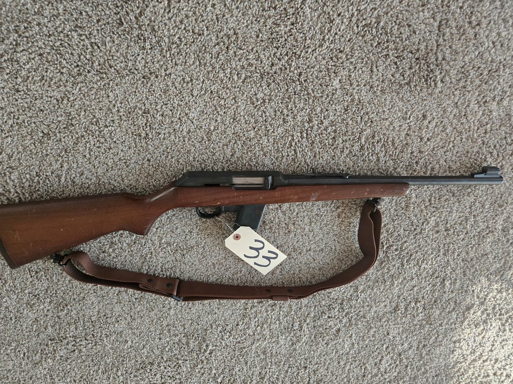 Marlin 9mm - missing clip - Automatic Serial#09603866