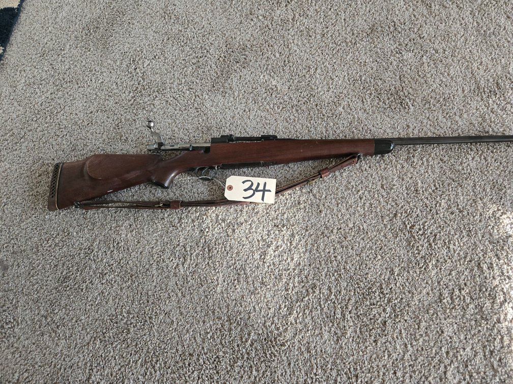 Bolt Action Gun - Name covered by scope mount