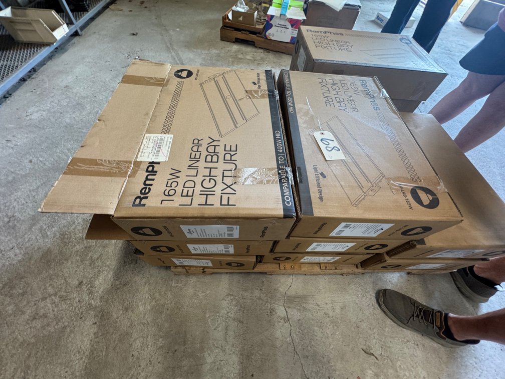 6 - Remphos 165 LED Linear High Bar Fixtures - NIB