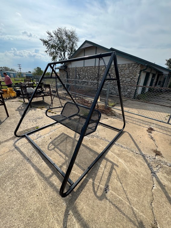 Expanded Metal Porch Swing 51"