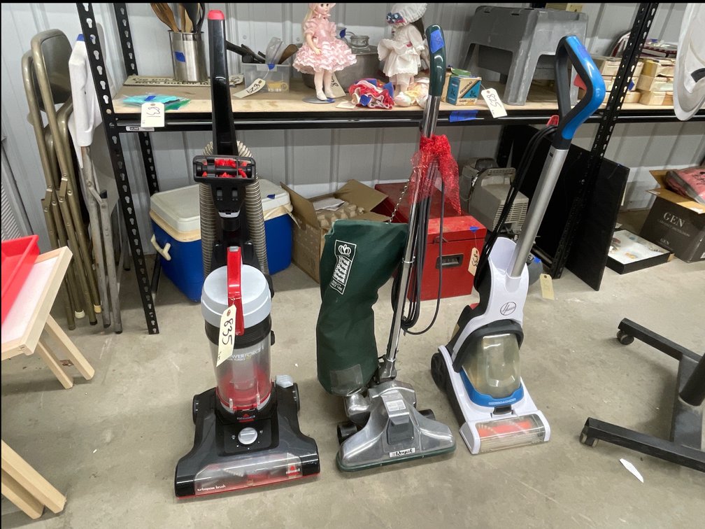 3 Pcs - Bissell - Hoover - Royal Vacuum Cleaners
