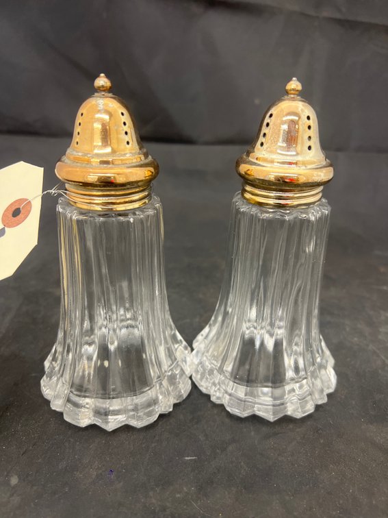 Glass Salt/Pepper Shakers
