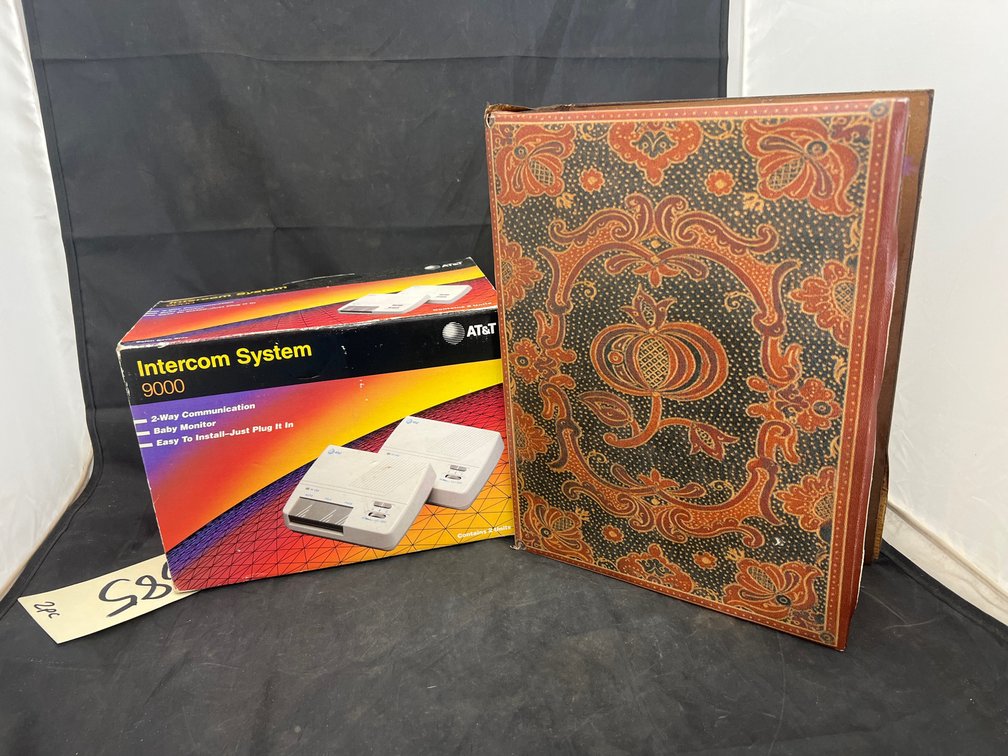 2 Pcs - Keepsake Box & Intercom System