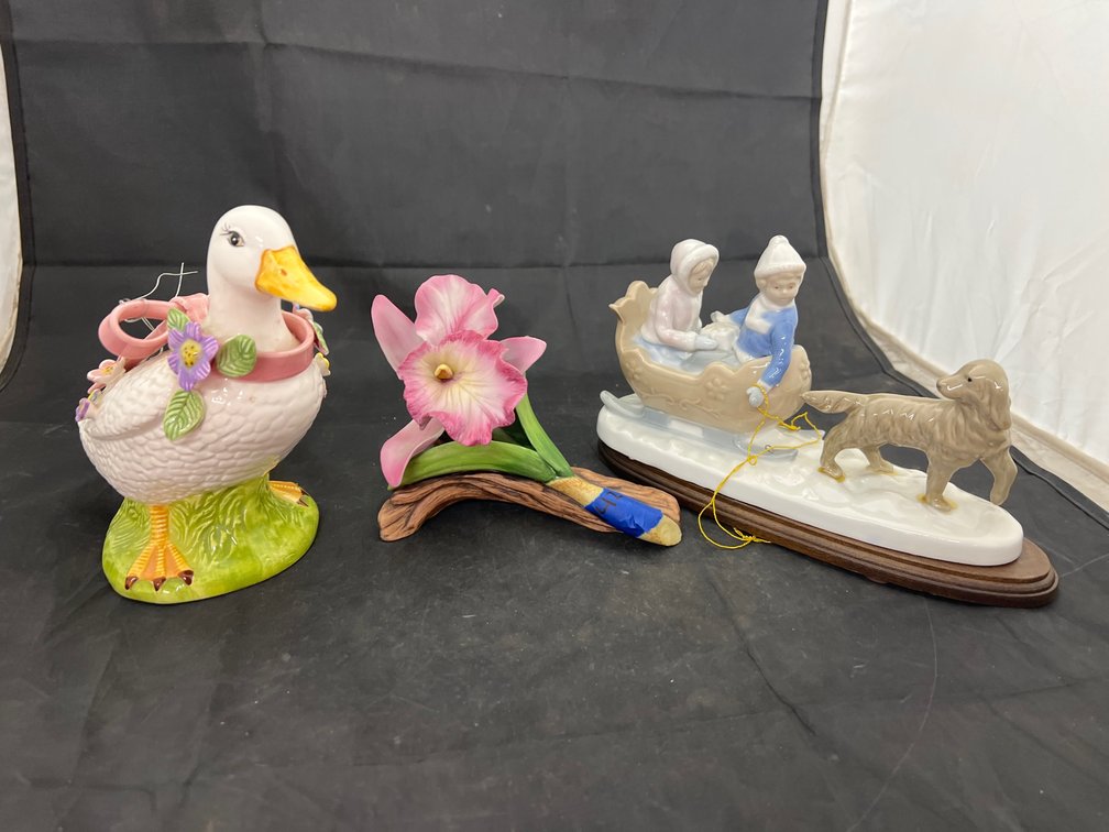 3 - Porcelain Figurines
