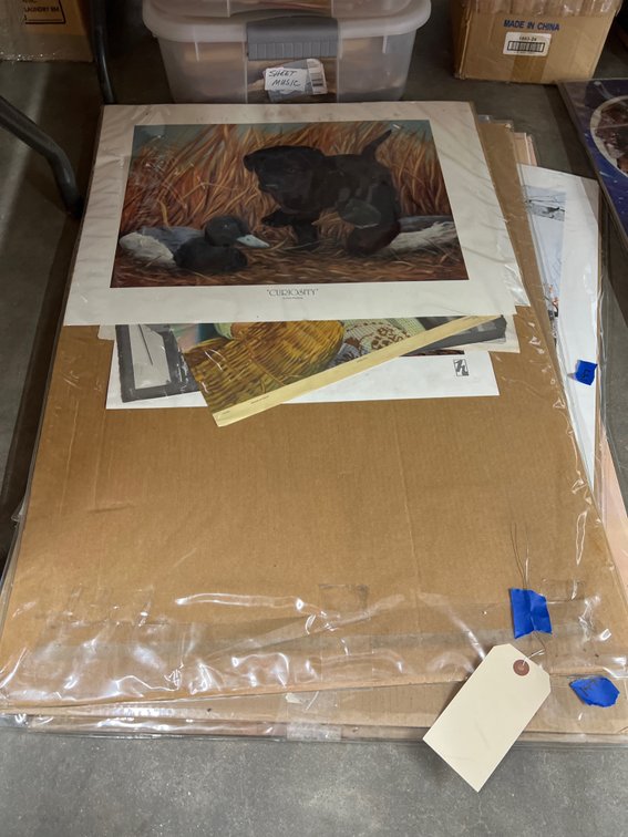 Stack of Assorted Posters & Prints