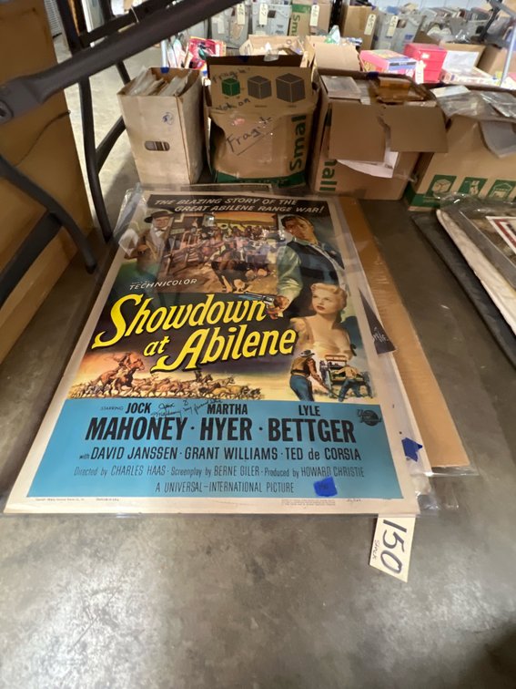 Movie Print Signed & Numbered