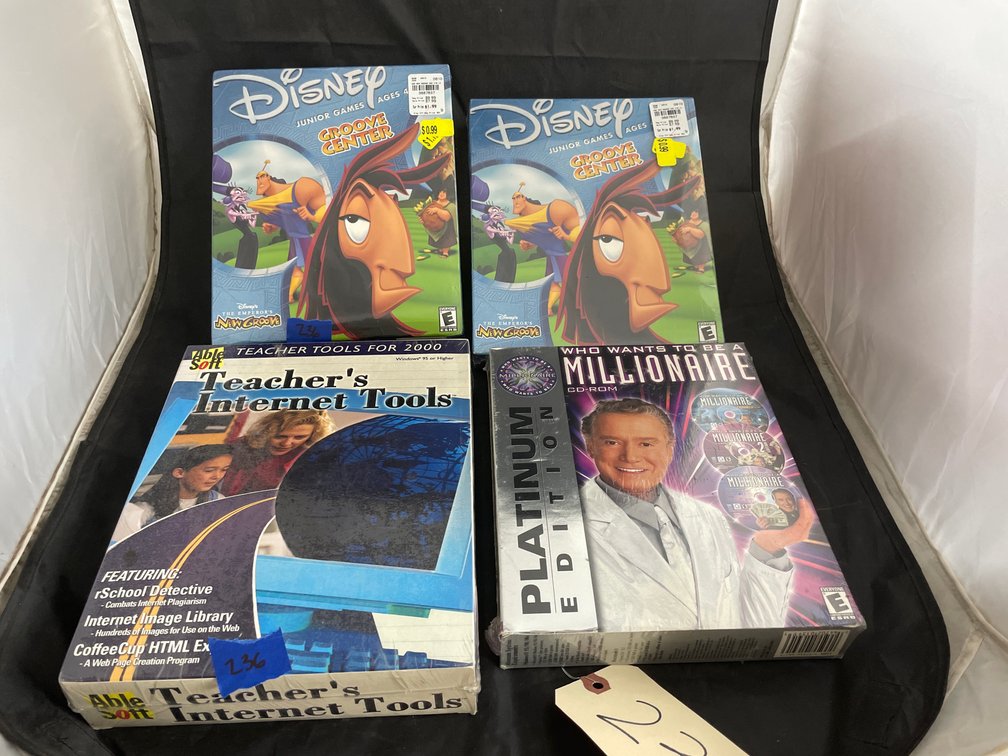 4 Pcs - 3 Board Games & Teacher's Internet Tool