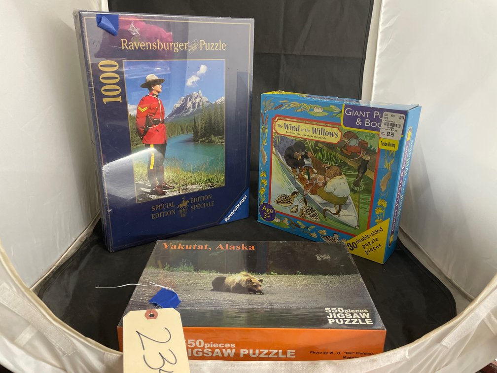 3 Assorted Puzzles
