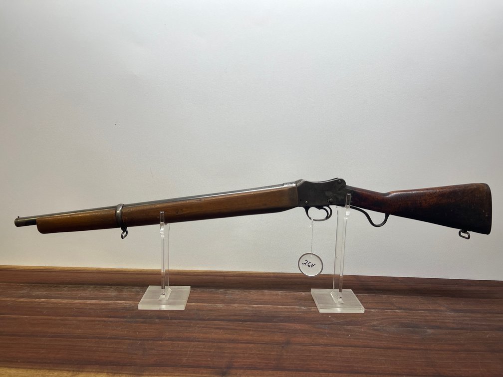 WW Greener - Mod. Falling Block - Ser. #TJ333 - Cal. - 12 Ga.