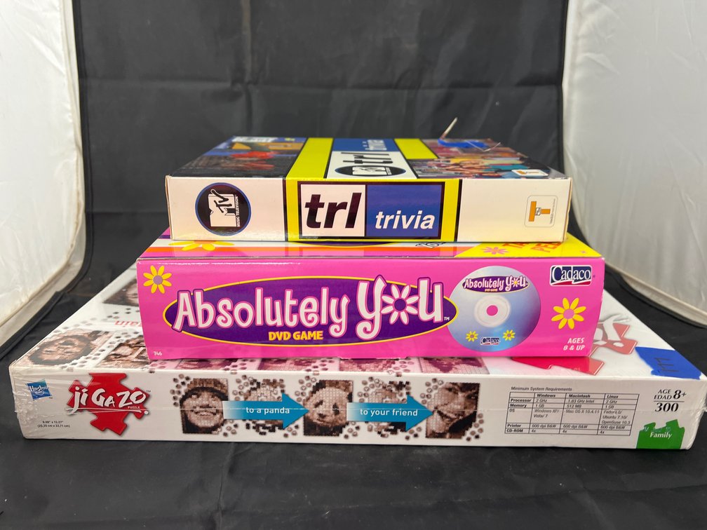 3 Pcs Games - Ji Ga Zo - Absolutely You - Trivia