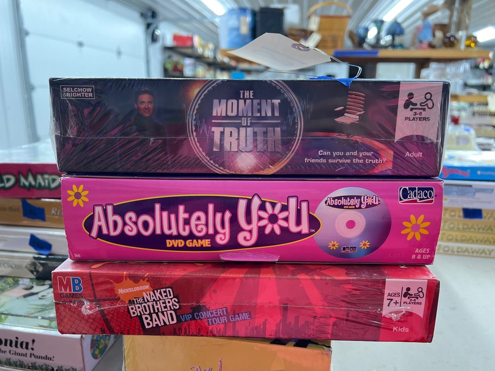 3 - Assorted Board Games - The Moment of Truth - Absolutely You