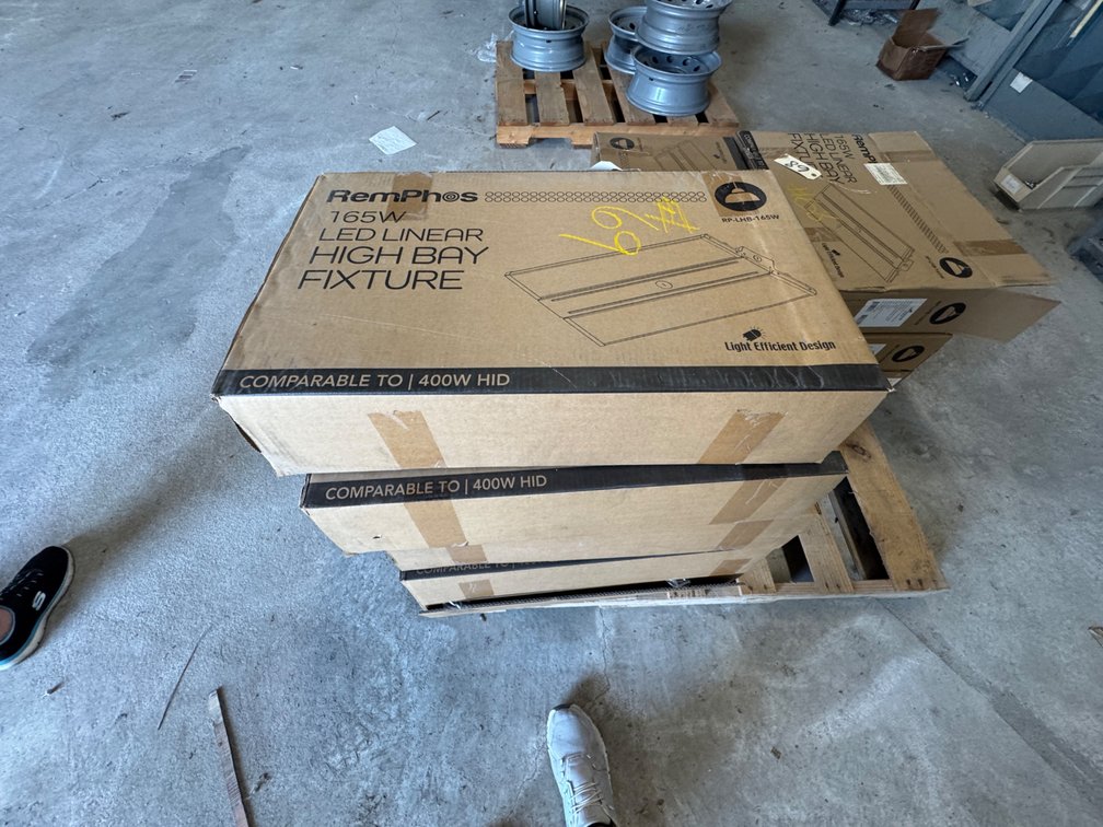 5 - Remphos 165 LED Linear High Bar Fixtures - NIB