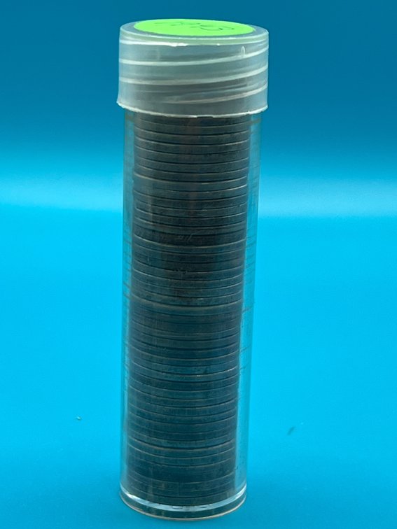 Tube of 1943 Steel Wheat Cents