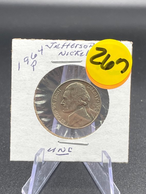 1964-P Jefferson Nickel Uncirculated