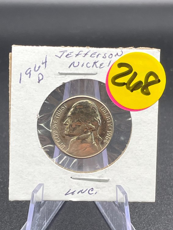 1964-D Jefferson Nickel Uncirculated
