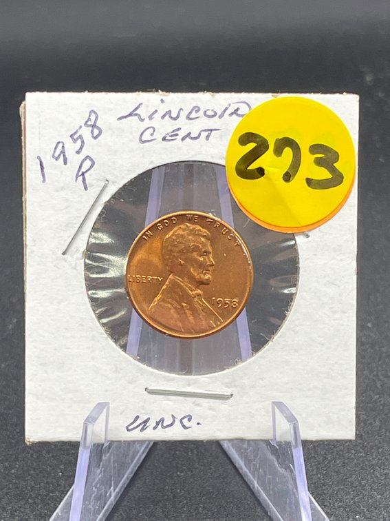 1958-P Lincoln Wheat Cent Uncirculated