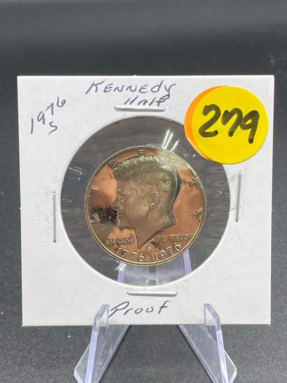 1976-S Proof Kennedy Half Dollar