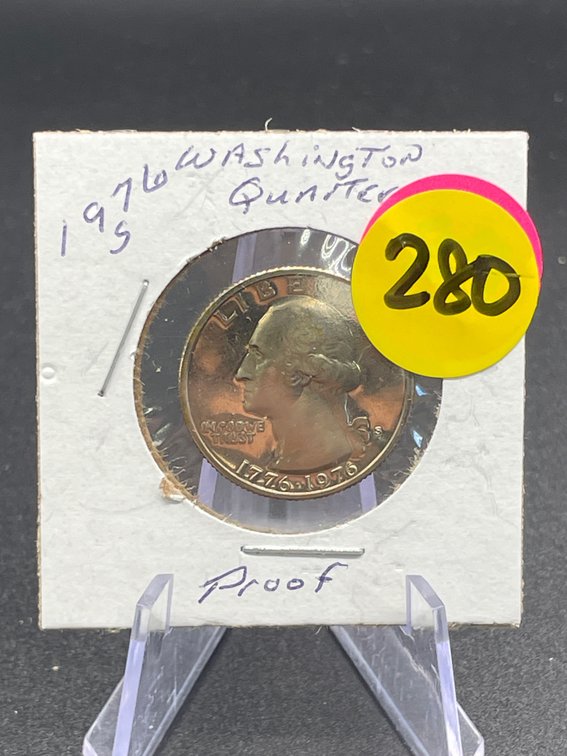 1976-S Proof Washington Quarter