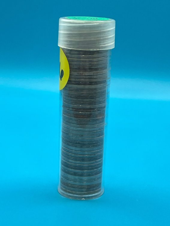 Tube of 1943 Steel Wheat Cents