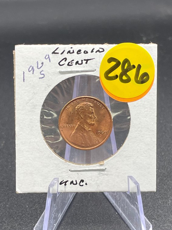 1969-S Lincoln Cent Uncirculated