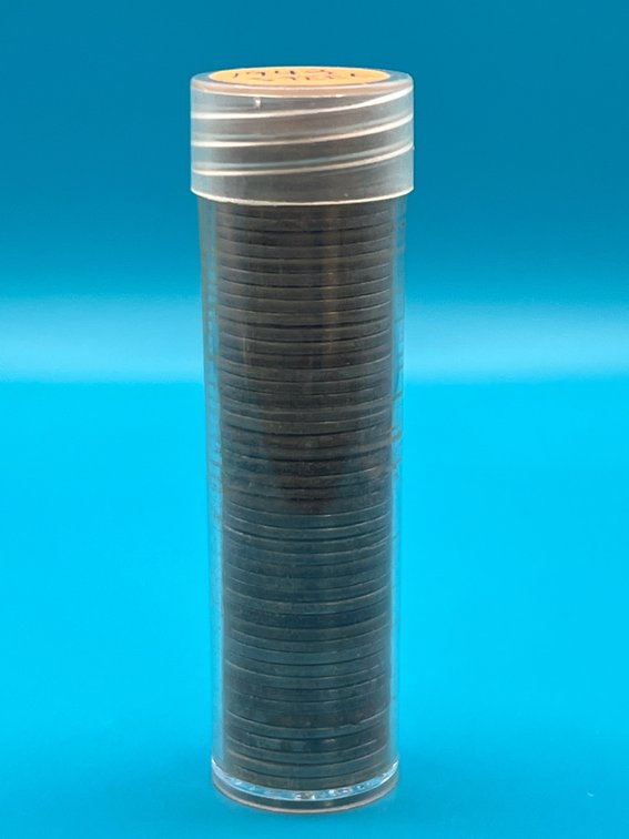 Tube of 1943 Steel Wheat Cents