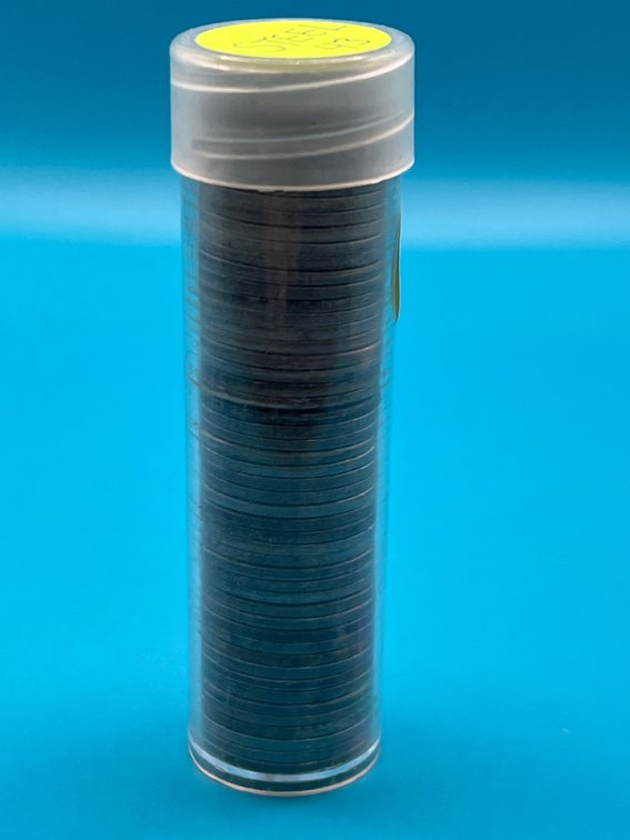 Tube of 1943 Steel Wheat Cents