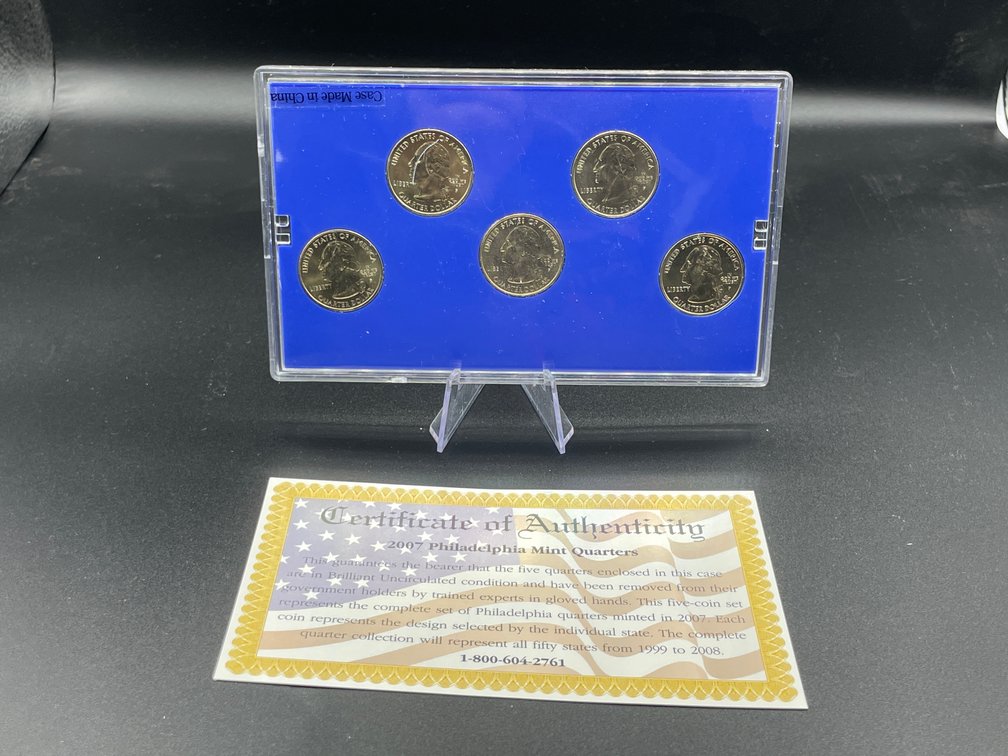 5 - State Quarters 2007-P