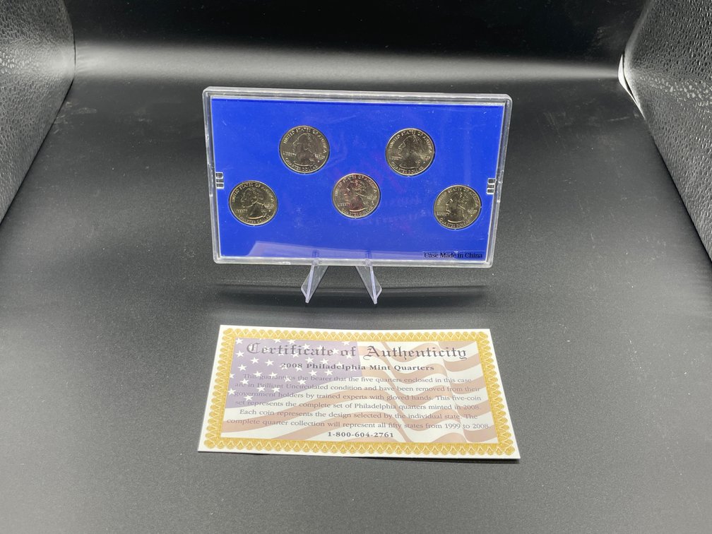 5 - State Quarters 2008-P