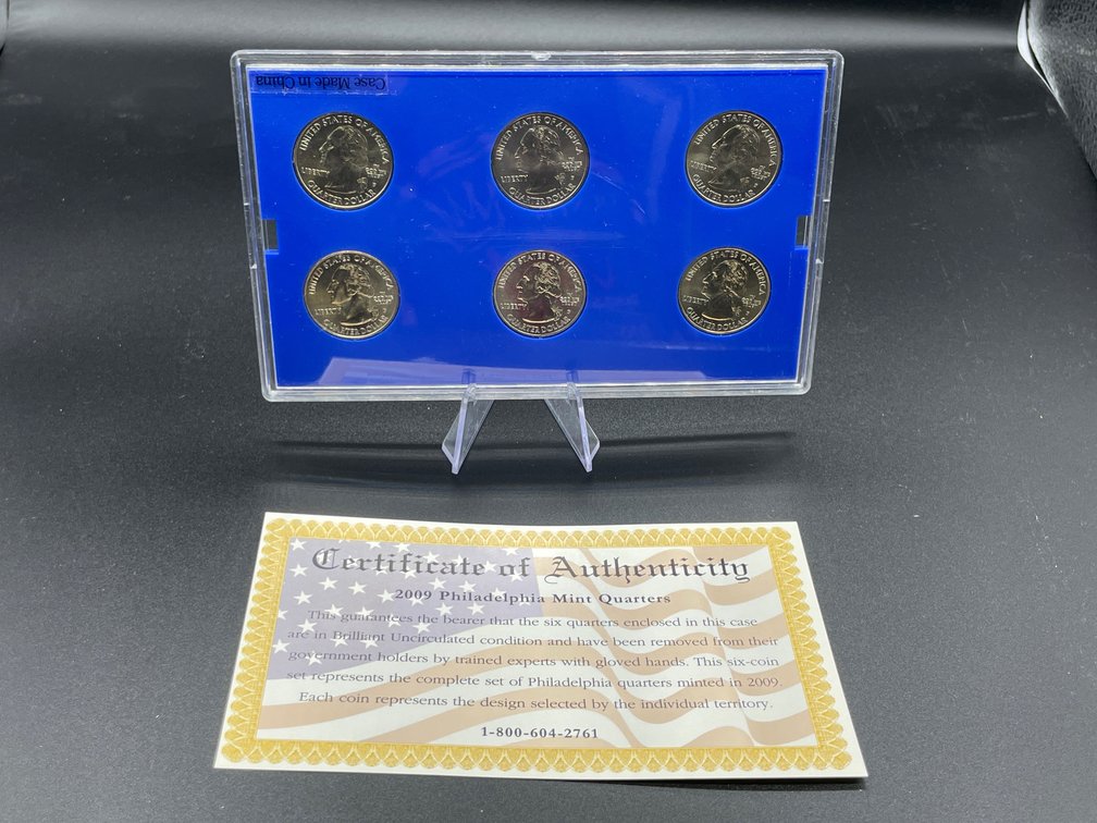 6 - State Quarters 2009-P