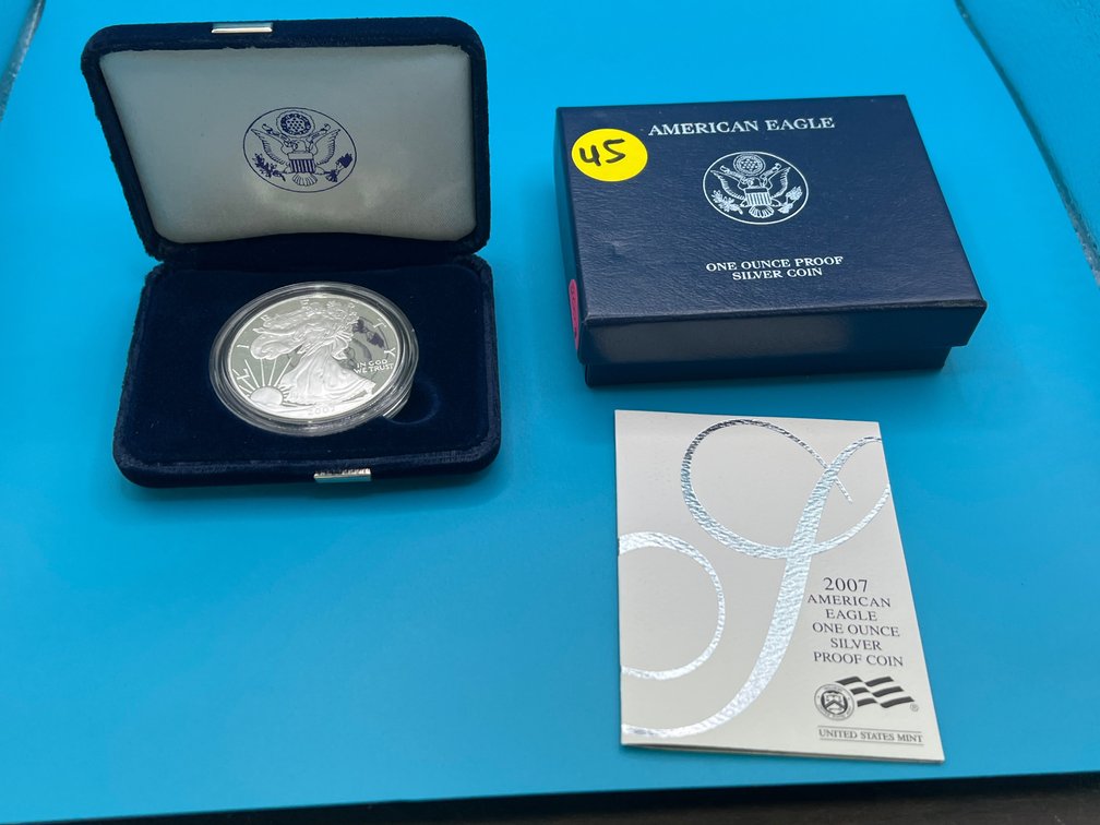 2007 American Silver Eagle 1oz Proof Coin