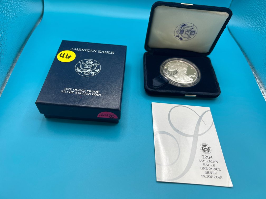 2004 American Silver Eagle 1oz Proof Coin