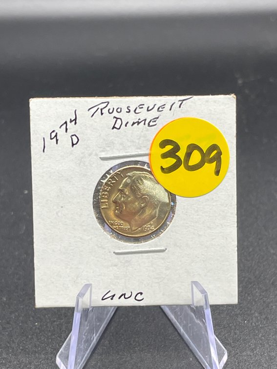 1974-D Roosevelt Dime Uncirculated