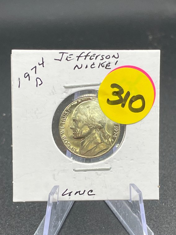 1974-D Jefferson Nickel Uncirculated