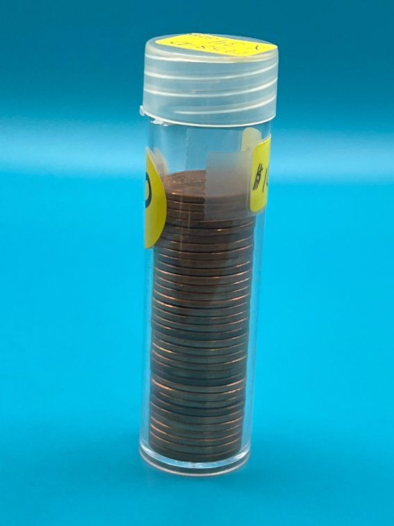 34 - 1958D Wheat Cents