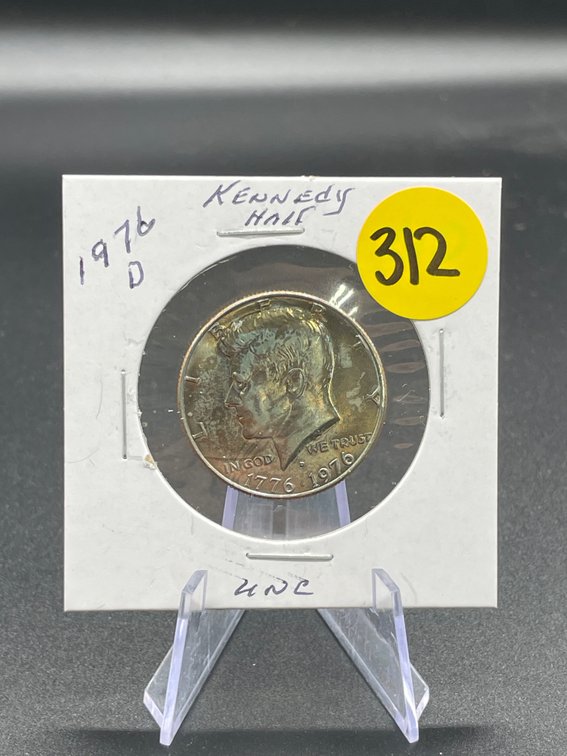 1976-D Kennedy Half Dollar Unc