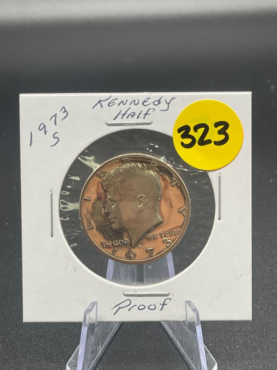 1973-S Proof Kennedy Half Dollar