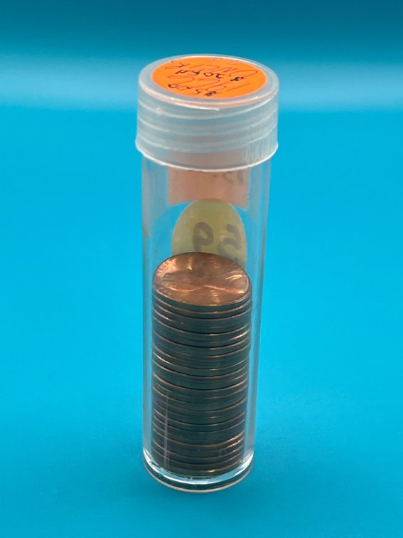25 - 1966 Uncirculated Lincoln Memorial Cents