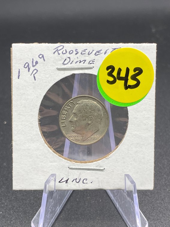1969-P Roosevelt Dime Uncirculated