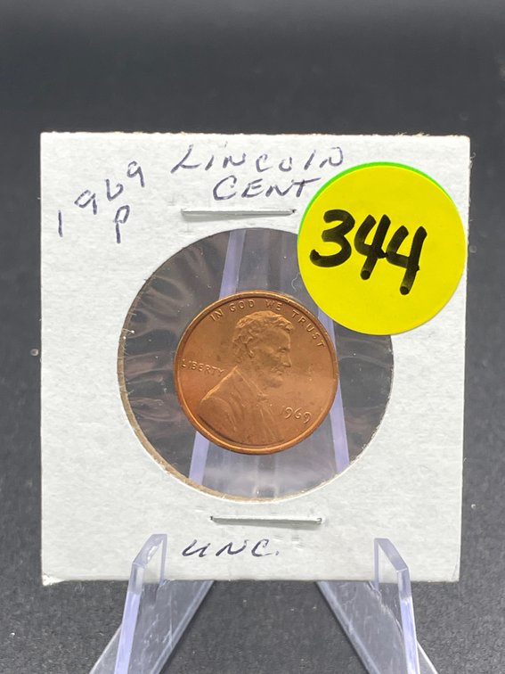 1969-P Lincoln Cent Uncirculated