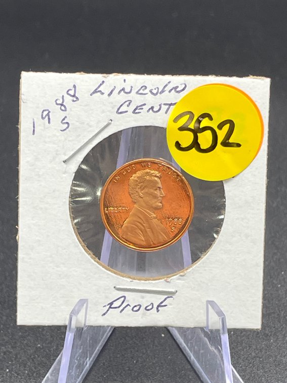 1988-S Proof Lincoln Cent