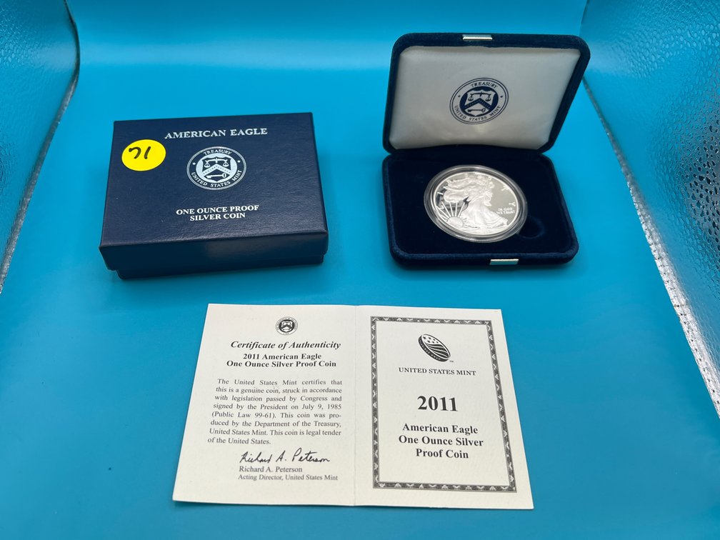 2011 American Silver Eagle 1oz Proof Coin