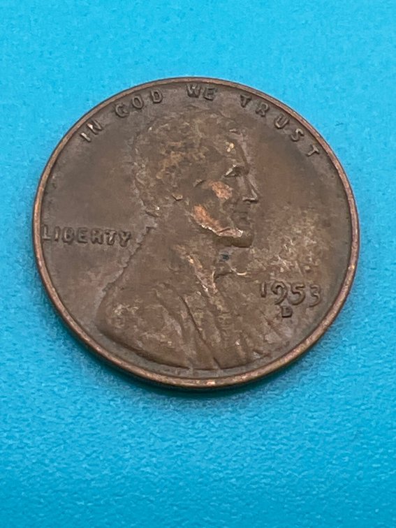 1 - 1953D Lincoln Wheat Cent