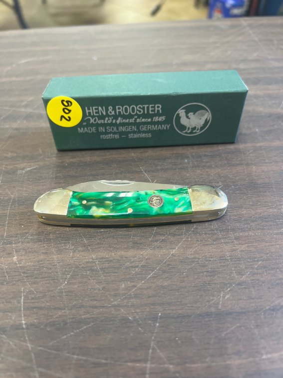Hen & Rooster 2-Blade Folding Knife NIB