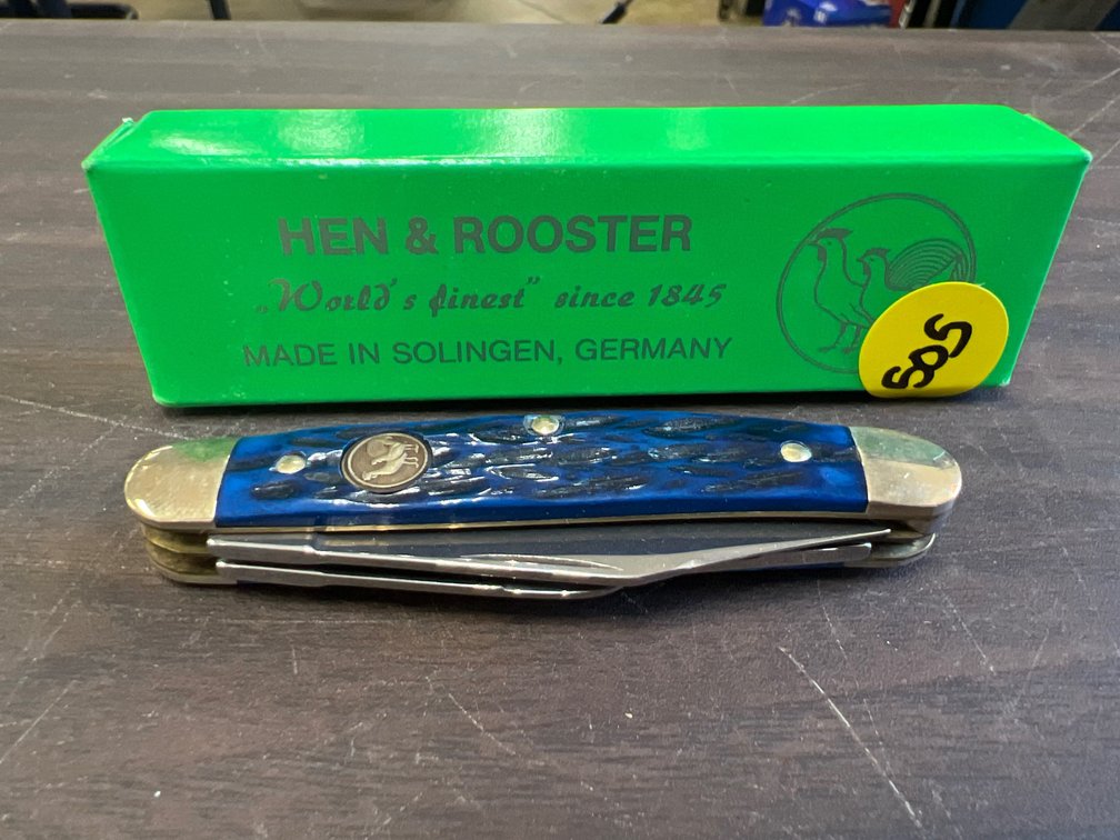 Hen & Rooster 3-Blade Folding Knife NIB