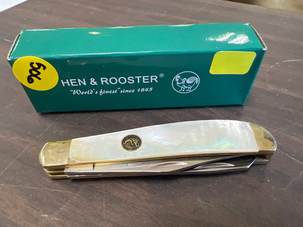 Hen & Rooster 2-Blade Folding Knife NIB