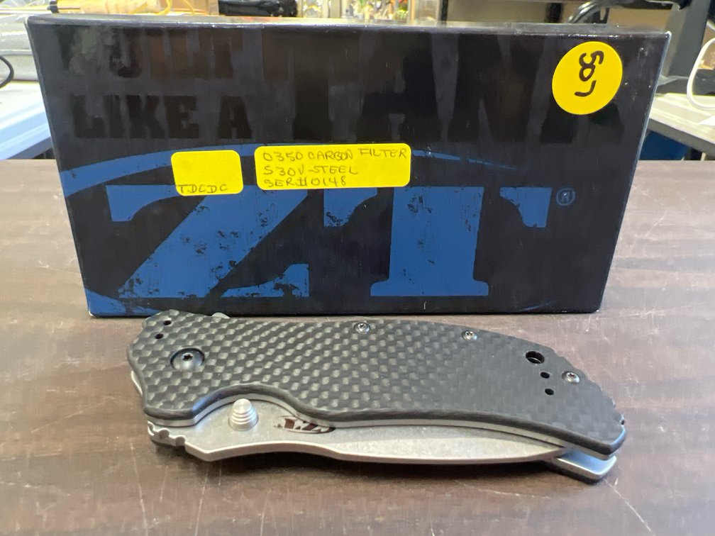 ZT Folding Knife in box