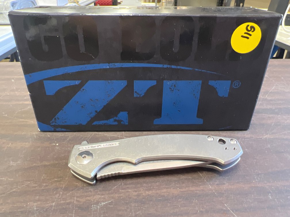 ZT Folding Knife in box